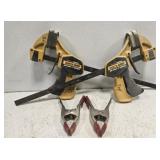 Quick grip clamps with 2 small clamps