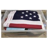 Tote lot of misc fabric