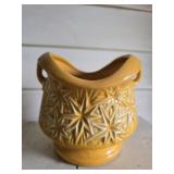 Yellow 1968 ceramic planter