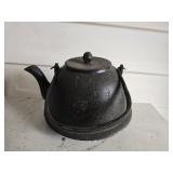 Iron teapot