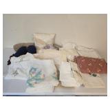 Estate lot of linens and more