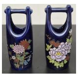 Japanese miniature wishing well vases