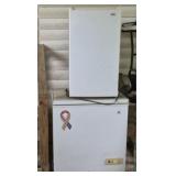 Small fridge and deep freezer SEE DESC