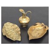 Lot of Decorative Brass and Gold Tone Decor