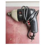 Vintage Craftsman corded electric drill WORKS