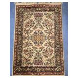 Vintage Multicolored Small Area Rug