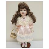 Vintage porcelain doll
