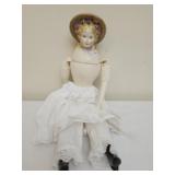 Vintage Daisy Kingdom pansy style doll