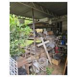 HUGE estate lot of a racks and contents
