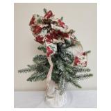Faux mini Christmas tree