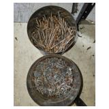 2 bucket of nails