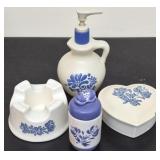 Vintage Pfaltzgraff Yorktowne stoneware & Avon