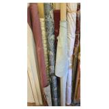 6 Rolls of Misc Fabric