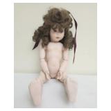 Vintage porcelain baby doll