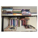 Tote lot full of books