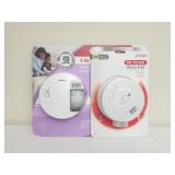 Lot of 2 smoke alarms