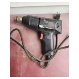 Vintage Craftsman 3/8-inch corded electric drill