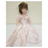 Vintage Victorian-style boudoir style doll