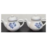 Vintage Pfaltzgraff Yorktowne stoneware Teapots