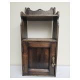 Small antique wooden cabinet