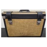 Vintage hard shell suitcase EXCELLENT COND
