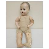 Vintage composition style baby doll