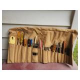 Durable tool roll bag