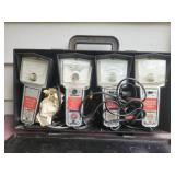 Vintage Bonnville automotive diagnostic tool kit