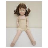 Vintage Shirley Temple style doll