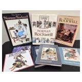 Big lot of NICE Norman Rockwell books & calendars