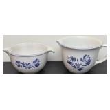 VNTG Pfaltzgraff Yorktowne stoneware Mixing Bowls