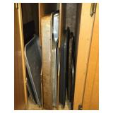 Cabinet Lot of Baking Pans