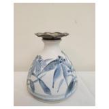 Japanese style studio pottery bud vase