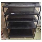 5 tier metal industrial shelf