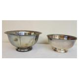Vintage silver plated reproduction bowls