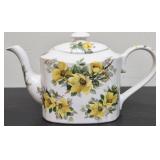 Arthur Wood porcelain 'Bouquet' teapot