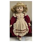Vintage porcelain doll