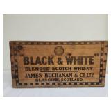 Vintage Scotch Whisky wooden shipping crate