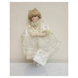 Vintage Soft Expressions porcelain ballerina doll