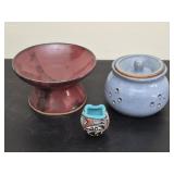 Lot of unique pottery items