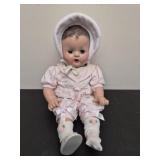 Vintage composition baby doll *missing a shoe