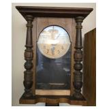 Vintage wood wall clock