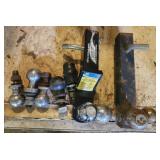 Estate lot of trailer hitches