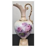 Antique Porcelain Gold Painted Pitcher ** see desc