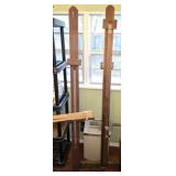 Lot of 2 Large Wooden Eisels