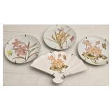 Set of 4 Decorative Ceramic Pieces
