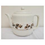 Vintage Porcelier vitreous china teapot