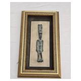 Ancient Egyptian Bronze Figure of God Min