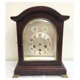 Vintage Junghans Westminster chime bracket clock