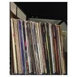 Estate lot of vinyl records